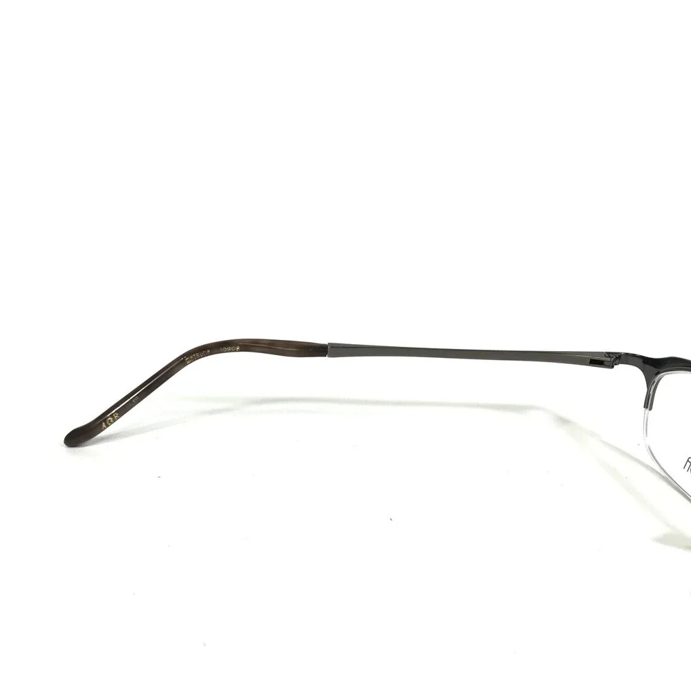 Matsuda Eyeglasses Frames 10208 AGR Brushed Gunmetal Gray Cat Eye 49-19-142
